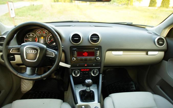Audi A3 cena 26500 przebieg: 195803, rok produkcji 2009 z Połaniec małe 56